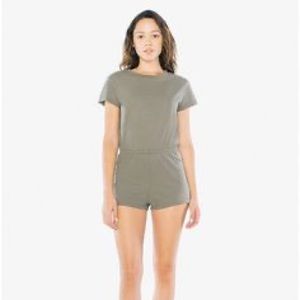 4/$28 ❤️ AA olive green tshirt romper